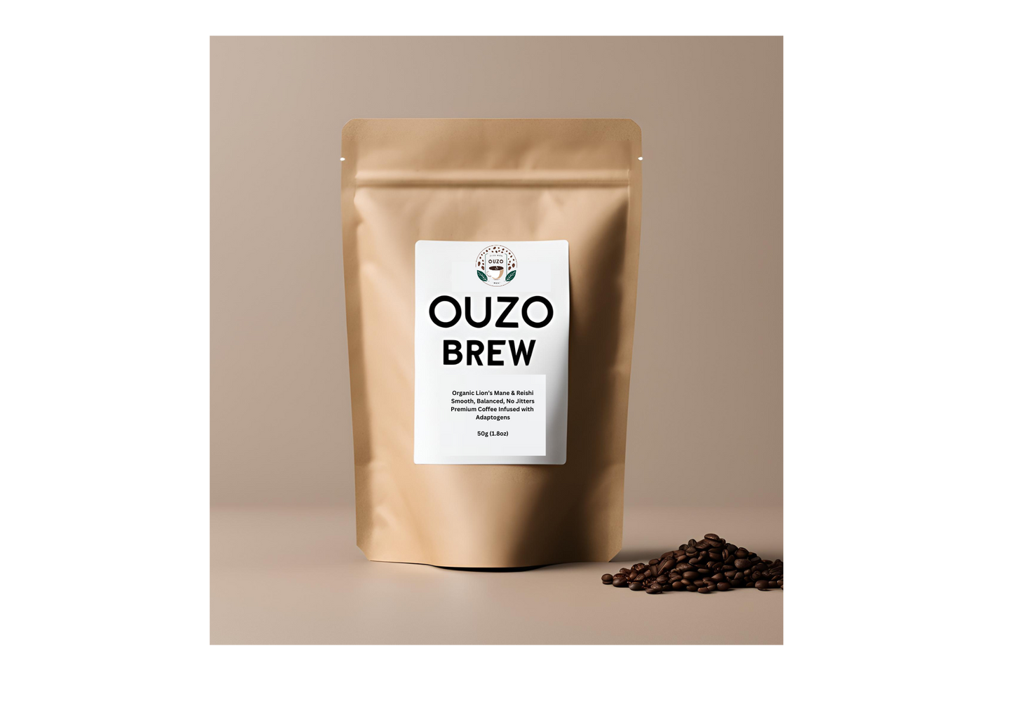 Ouzo Brew – Lion’s Mane & Reishi Adaptogenic Coffee